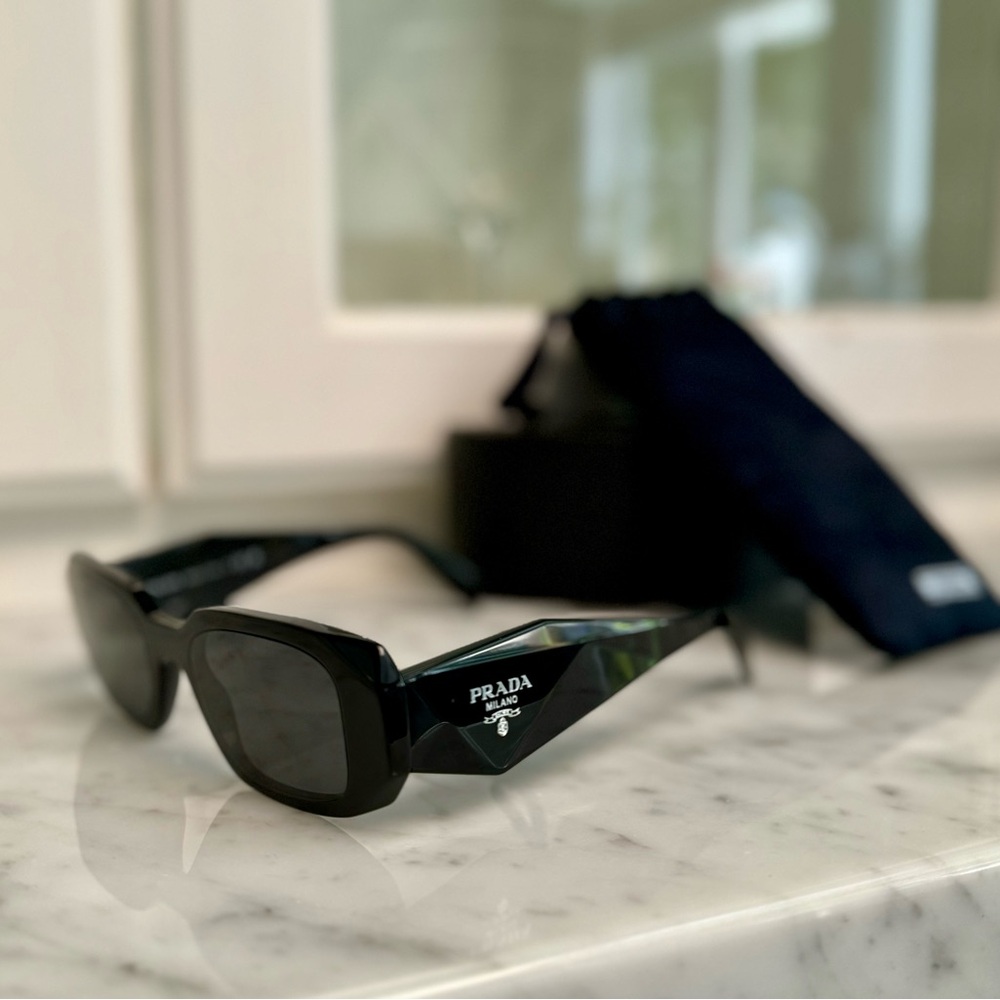 Prada Sunglasses - Black - Gently Used